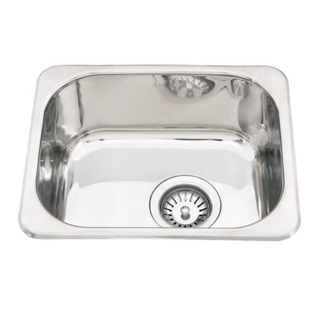 Kitchen Sink U/M Sgl Bowl 390x320x160
