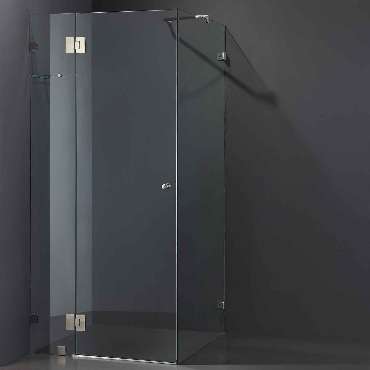 Cube Frameless Shower Screen 1200