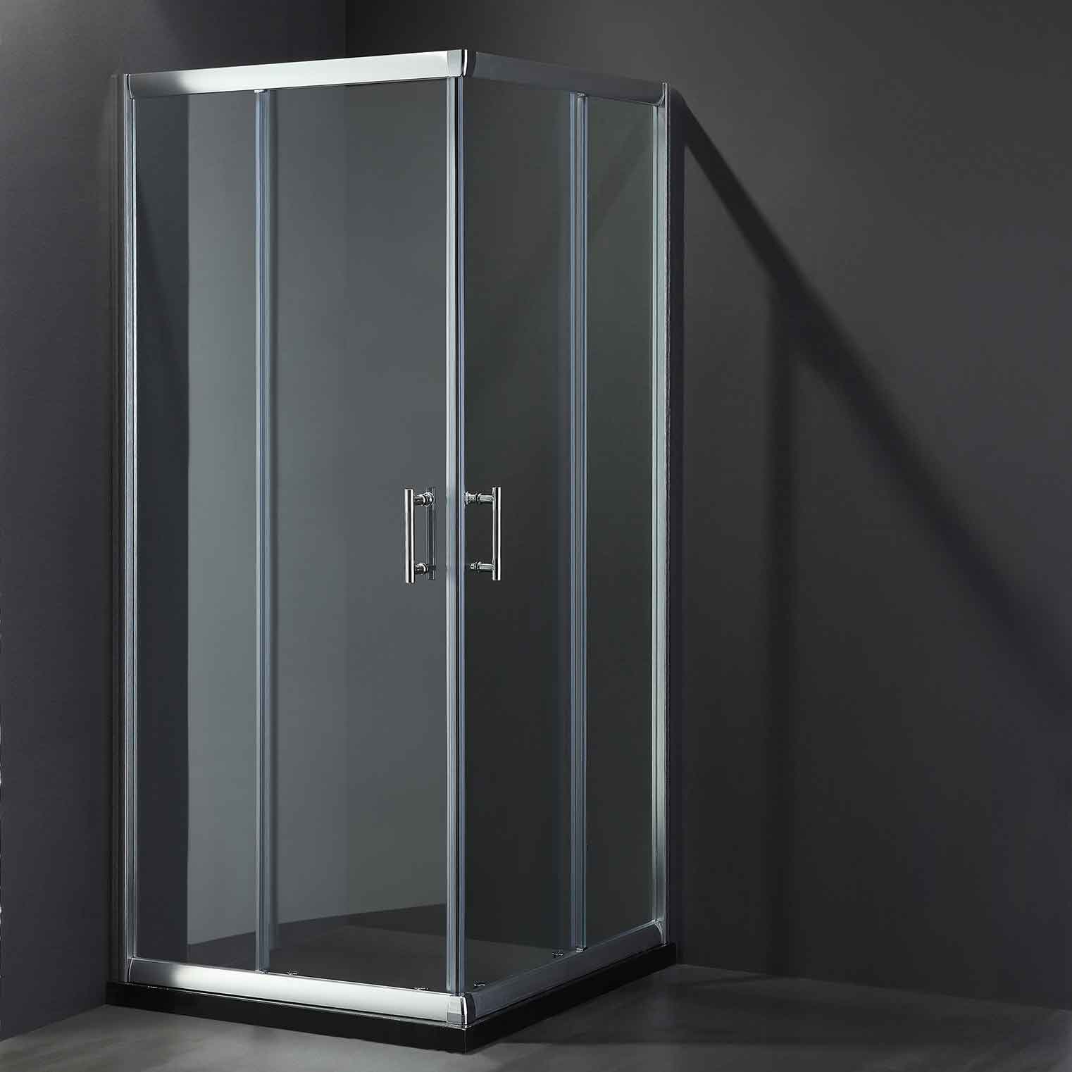 Juro Square Shower Screen 900