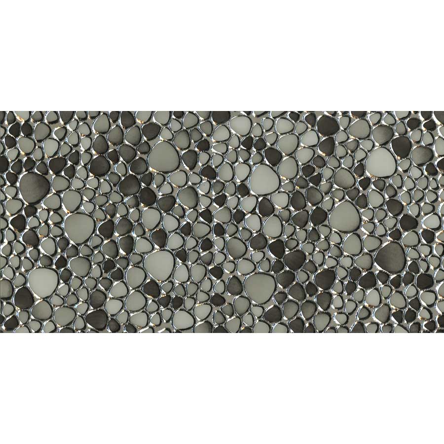Silver Pebbles Deco 300x600
