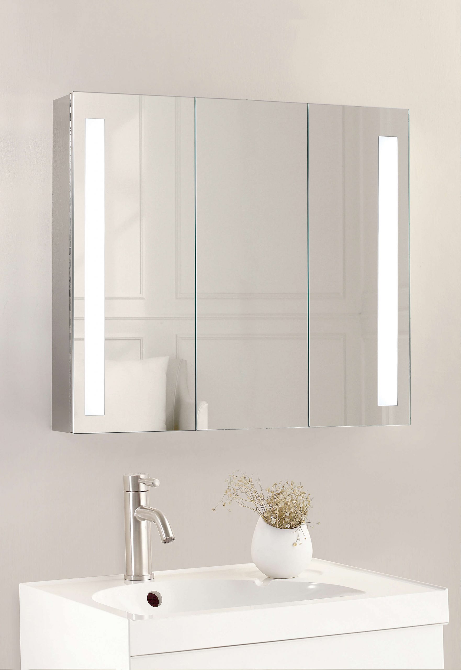 Led Mirror Cabinet Strip Lights Otc Tiles Bathroom