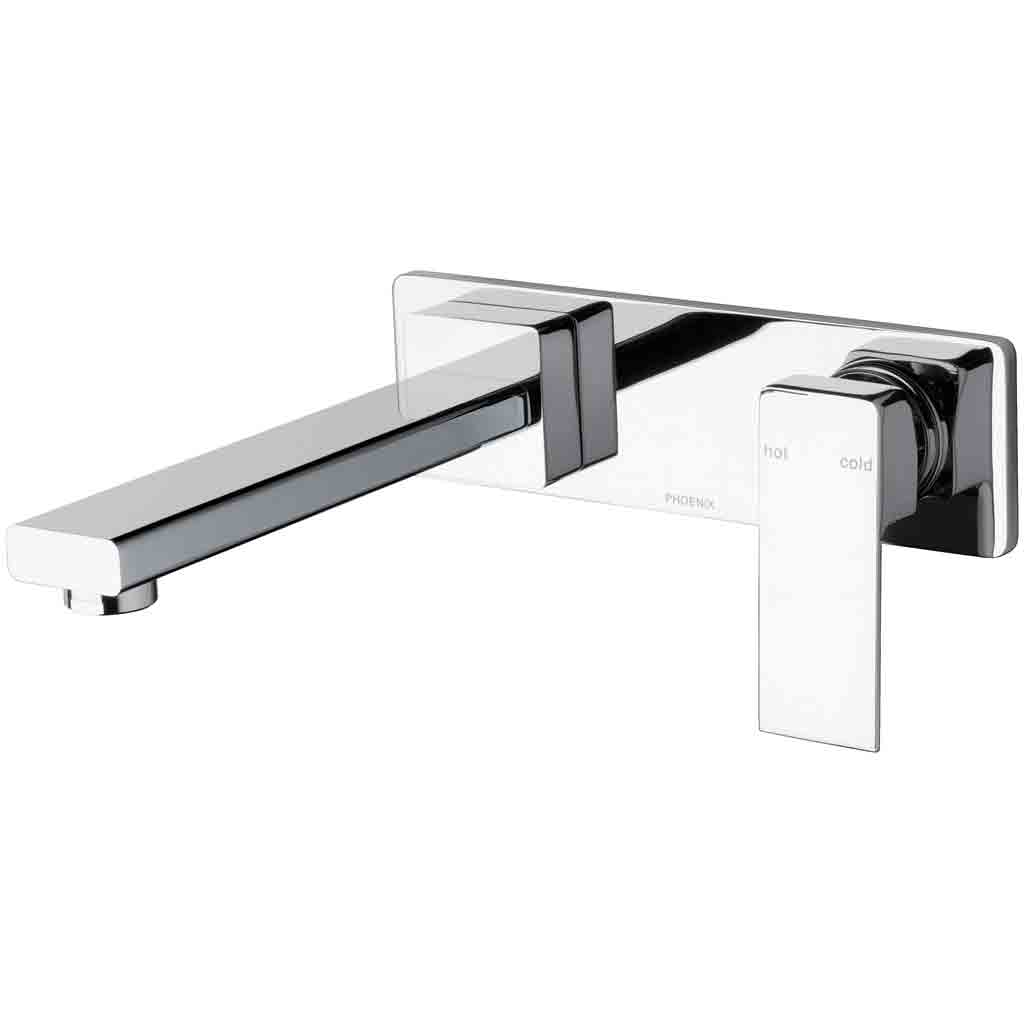 Radii Wall Bath Mixer Set 180mm