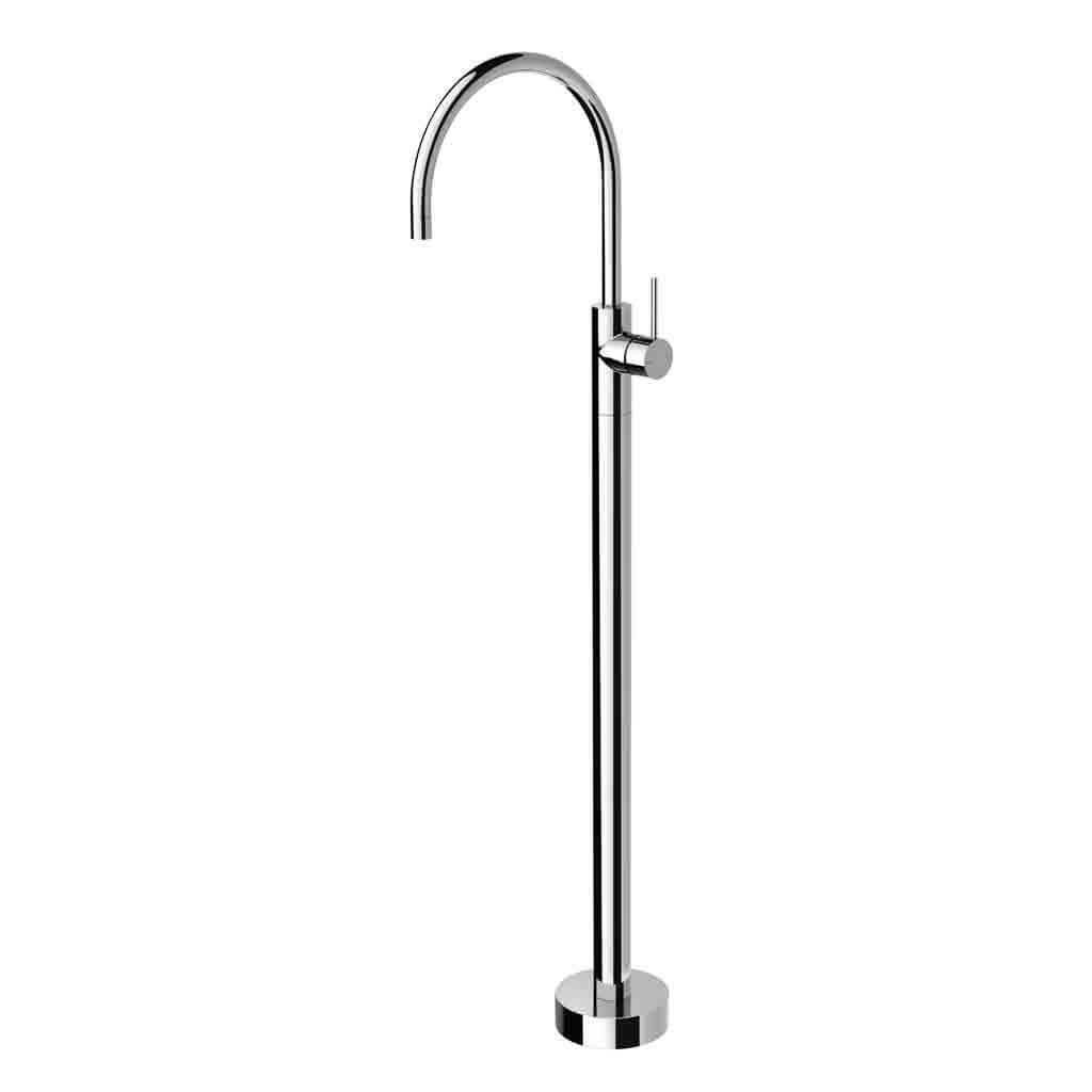 Phoenix Vivid Slimline Floor Mounted Bath Mixer Otc Tiles Bathroom