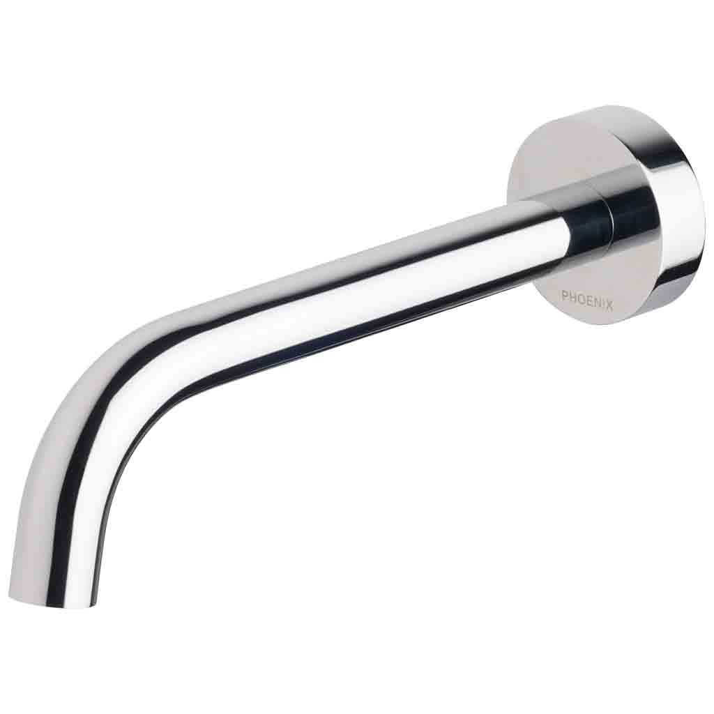 Vivid Slimline Wall Bath Outlet 180mm Curved