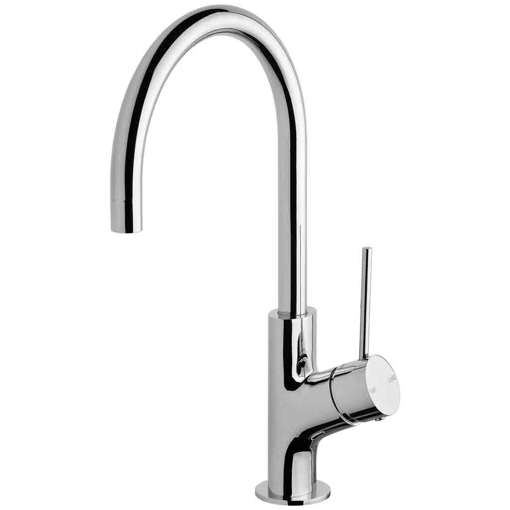 Vivid Slimline Oval Sink Mixer 160mm Gooseneck