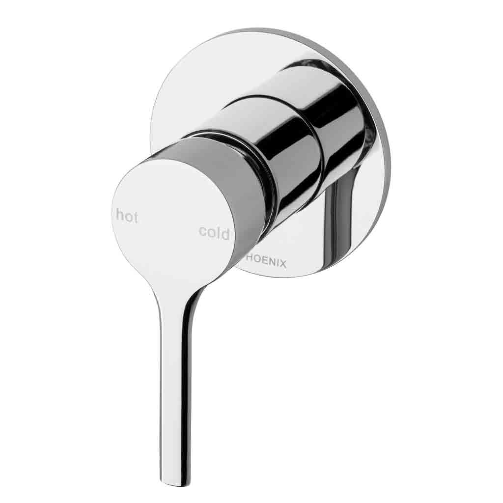 Vivid Slimline Oval Shower / Wall Mixer