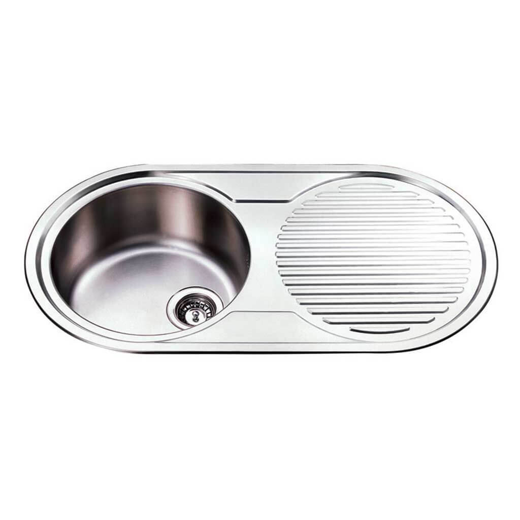 Round Sink Single Bowl 915x485x200 LHB