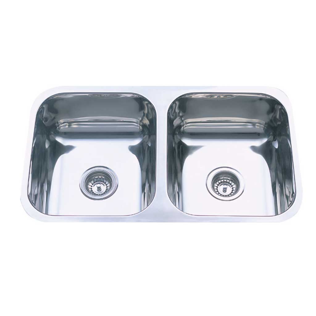 Undermount Sink Double 780x445x180