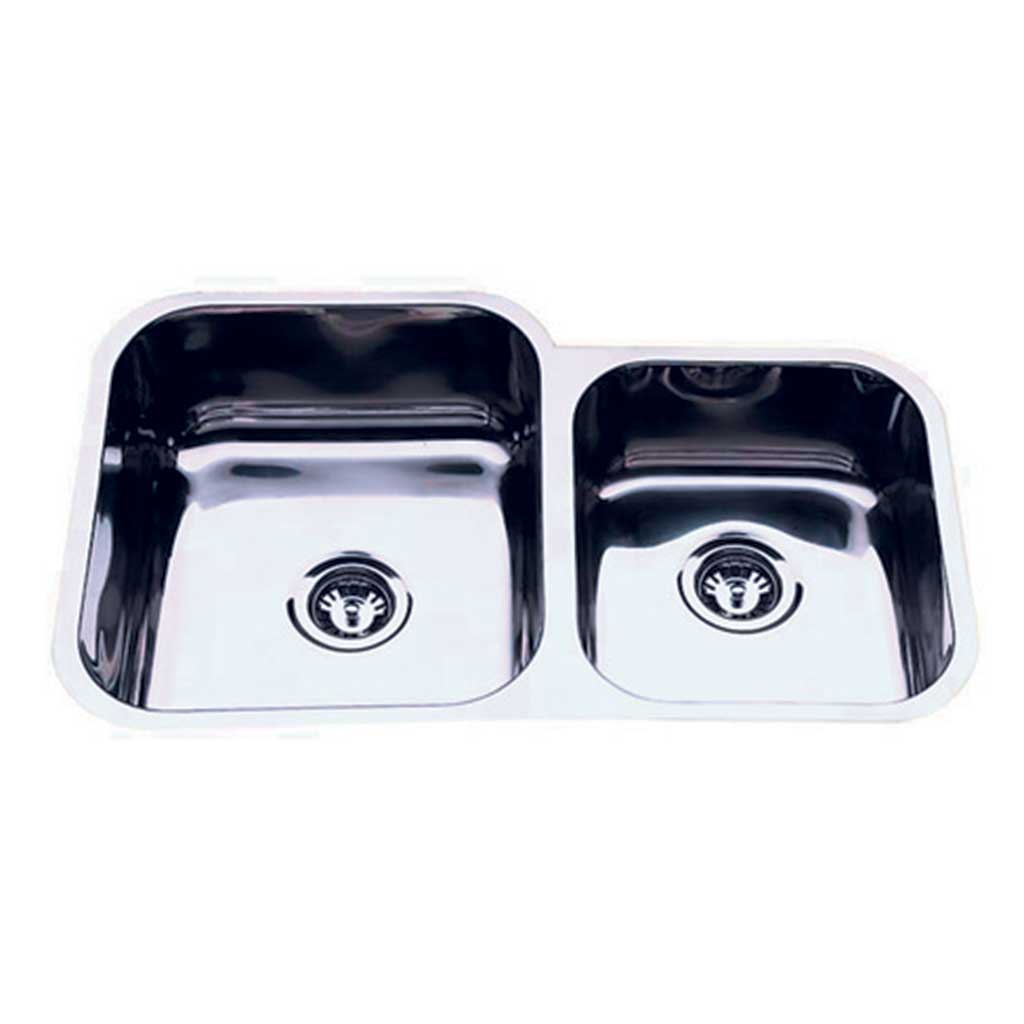 Undermount Sink Double 800x490x190