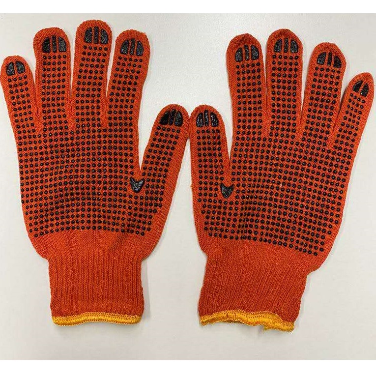 PVC Dotted Cotton Glove
