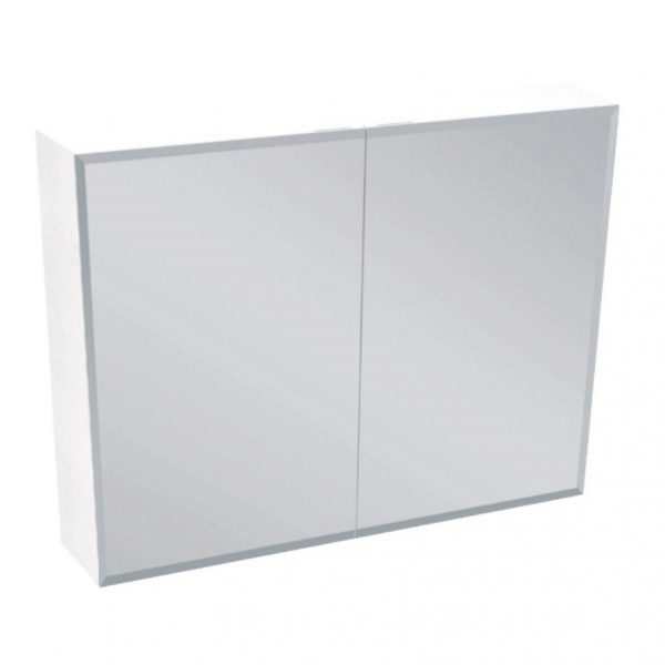 Bevel Edge Mirror Cabinet 900