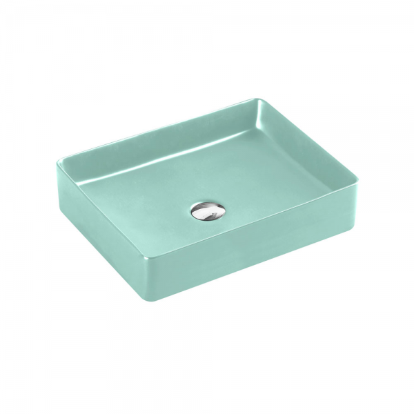 ETNA Mint Above Counter Rectangular Basin