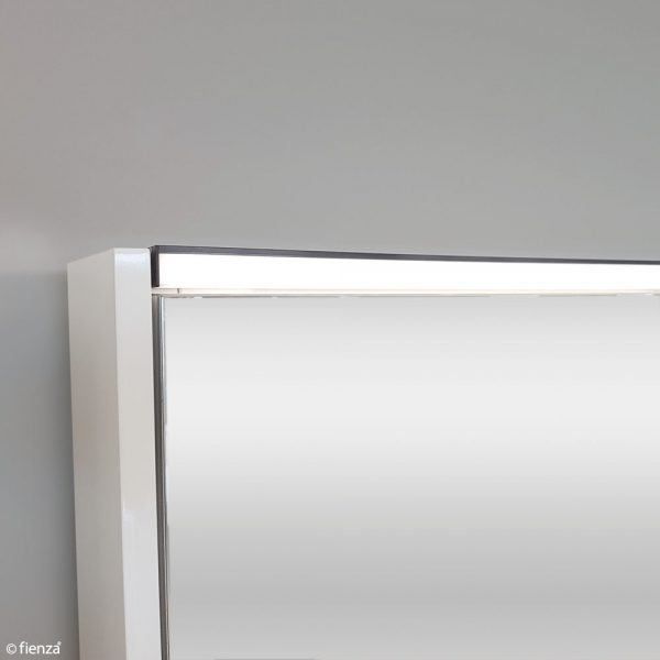750 LED Mirror Cabinet with Scandi Oak Side Panels - Image 2