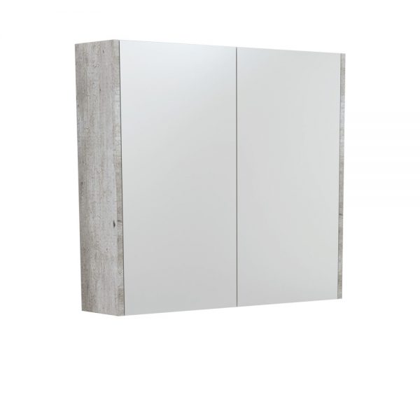 750 Mirror Cabinet with Industrial Side Panels