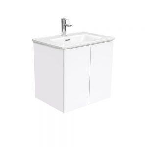 JOLI FINGERPULL Gloss White 600 Wall-Hung Vanity