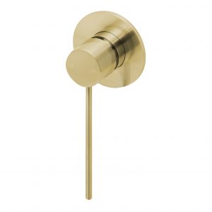 Vivid Slimline Shower/Wall Mixer with Extended Lever