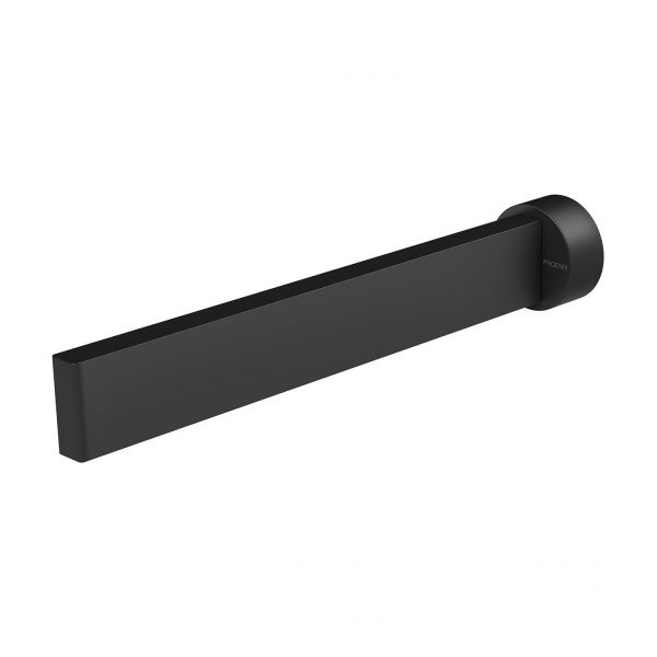 Lexi MKII Bath Outlet 200mm Matt Black