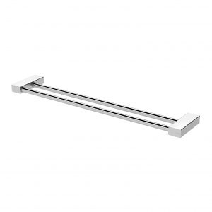 Lexi MKII Double Towel Rail 600mm Chrome