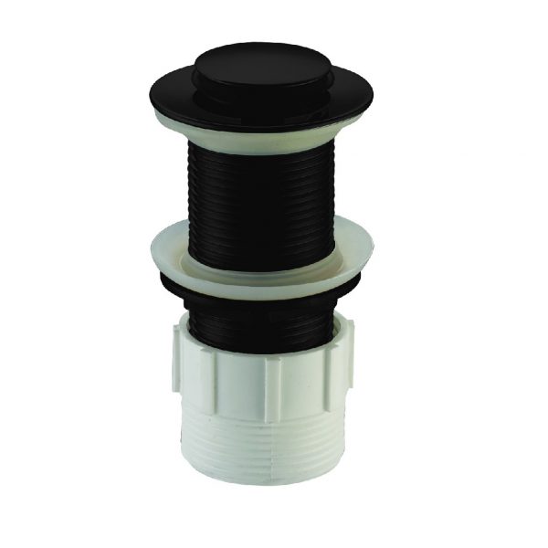 Basin Pop Up Waste Black 32mm Without Overflow