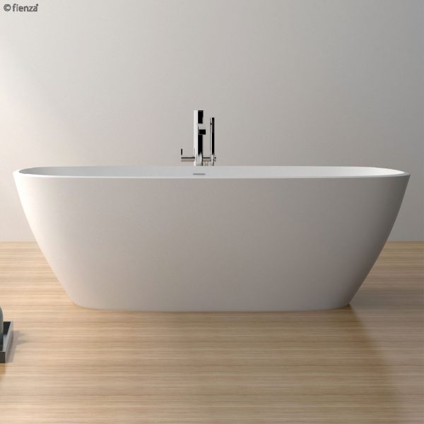 Marissa Matte White Stone Bath - Image 3