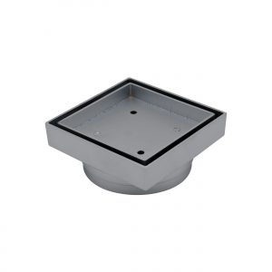 Bermuda Smart Floor Waste 115x115mm 80/100mm Outlet Chrome
