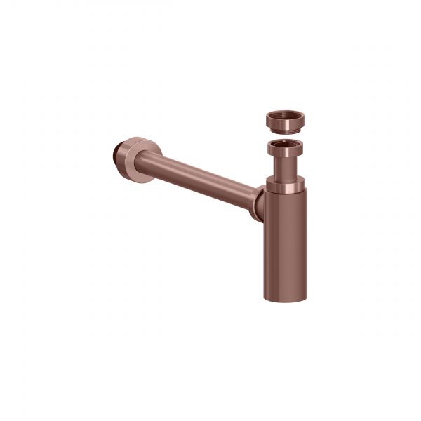 Bounty Basin Bottle Trap Brushed Rose Gold