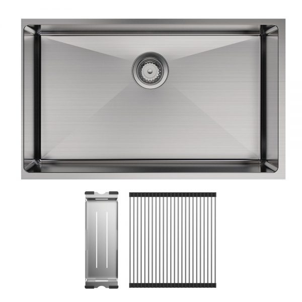 Hana 55L Single Kitchen Sink Kit