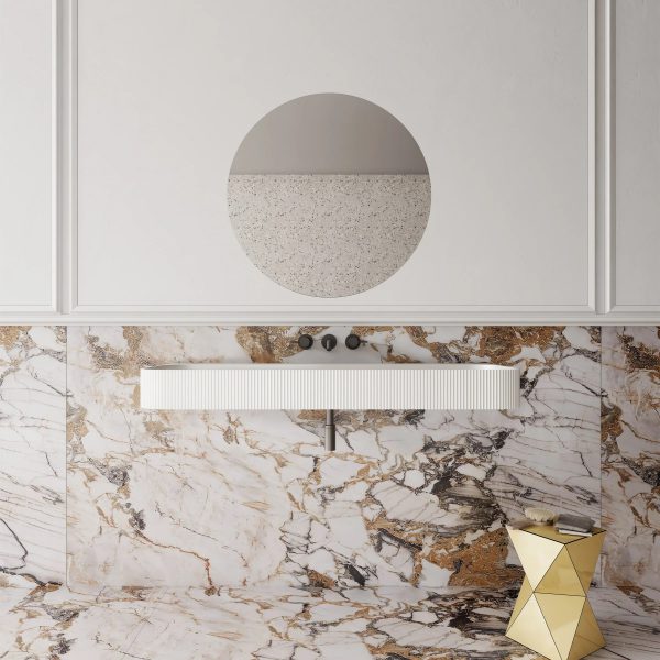 V-Groove Wall Hung Basin 1200mm