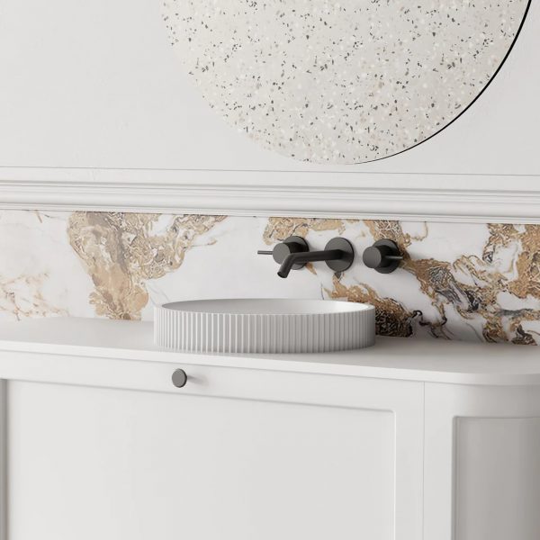 V-Groove Round Semi-Insert Basin - Image 2