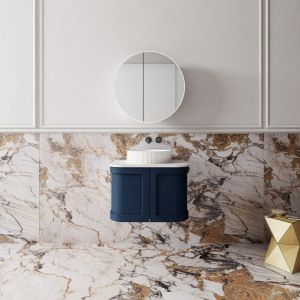 Westminster 600mm Vintage Blue Wall Hung Vanity