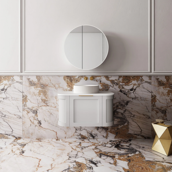 Westminster 750mm Pale Grey Wall Hung Vanity
