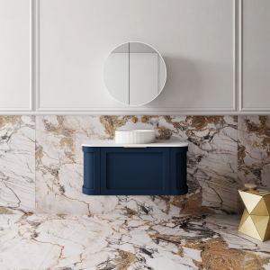 Westminster 900mm Vintage Blue Wall Hung Vanity
