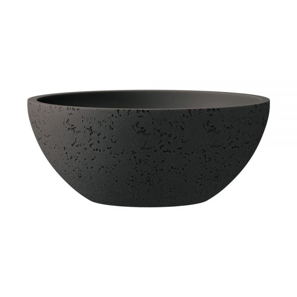 Alba Round Concrete Above Counter Basin, Warm Grey - Image 3