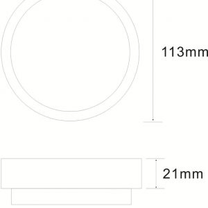 Round 2in1 Smart Waste Stainless Steel - Image 3