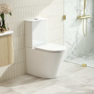 Rivo Short Project Tornado Rimless Back To Wall Toilet Suite