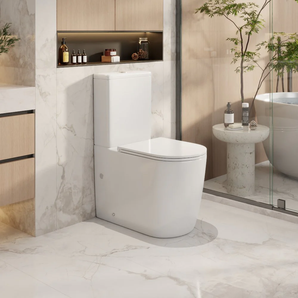 Walton Tornado Rimless Back To Wall Toilet Suite