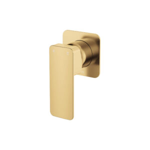 Tono Wall Mixer Square Plate Brushed Gold