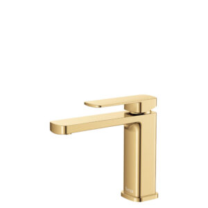 Tono Basin Mixer Brushed Gold